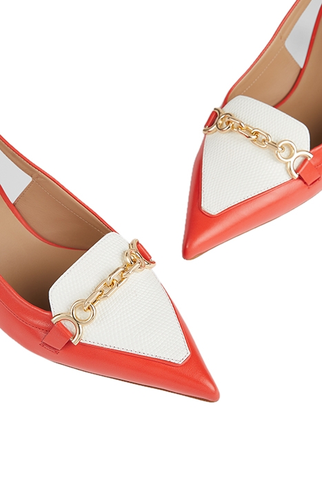 REAGAN SANDAL RED MULTICOLOR 2