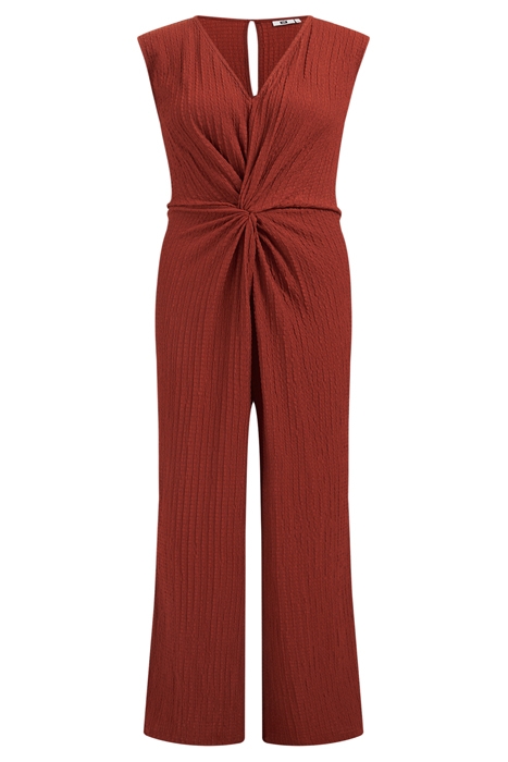 JUMPSUIT CINNAMON BROWN 1