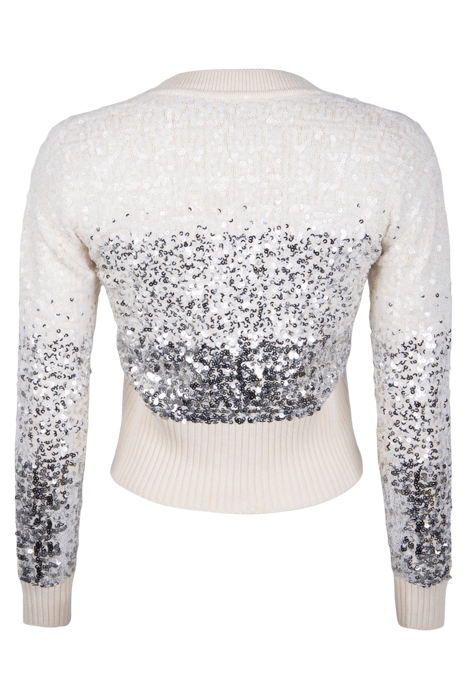IBIAS CARDIGAN FULL PAILLETTES VANILLA ICE-CREAM 2