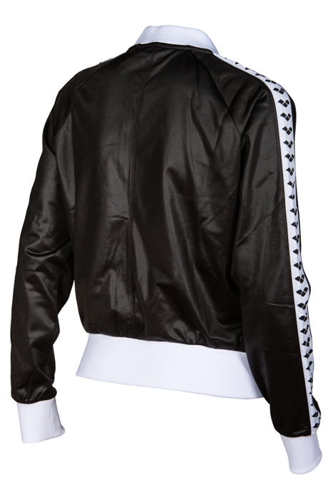 W RELAX IV TEAM JACKET SHINY BLACK WHITE BLACK 7