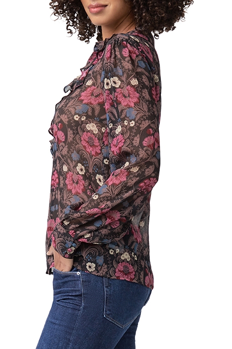 JODELLE BLOUSE BLACK MULTI 4