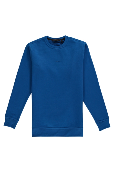 ASPACT BACK LOGO SWEATER CLASSIC BLUE 1