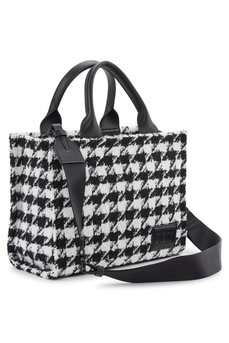 HADLEE SM TOTE BLK/WHT HNDSTO 4