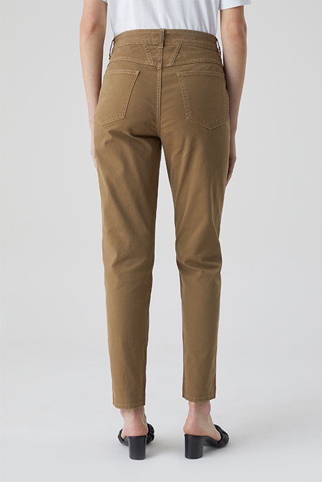 WOMEN PEDAL PUSHER PANTS BURLYWOOD 2