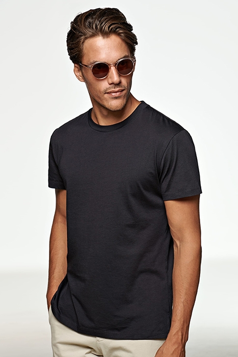 NAVY CREWNECK T-SHIRT 1