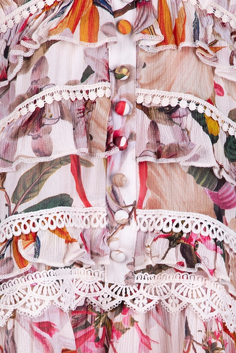 ZORA LEONDRA DRESS PEARL MULTI 3