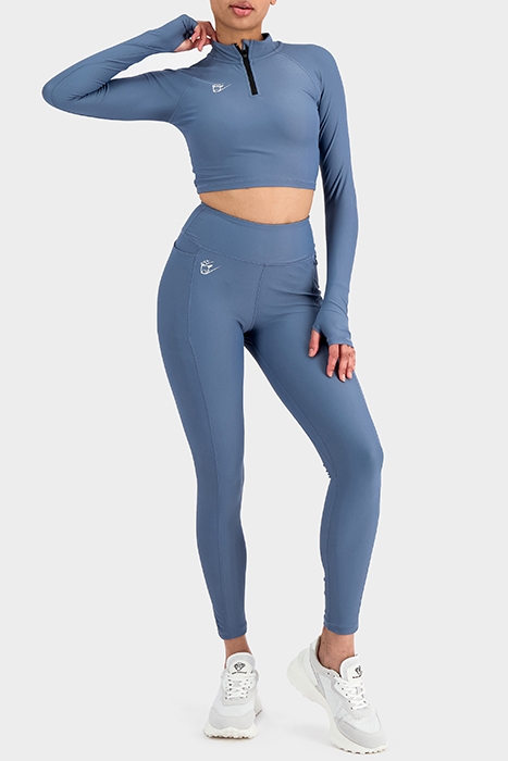 CONVERT ZIPPED LONGSLEEVE BLUE 2