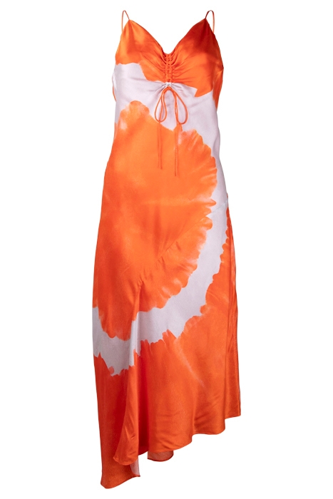 ALEXIA MARIANA DRESS ORANGE TIEDYE 1