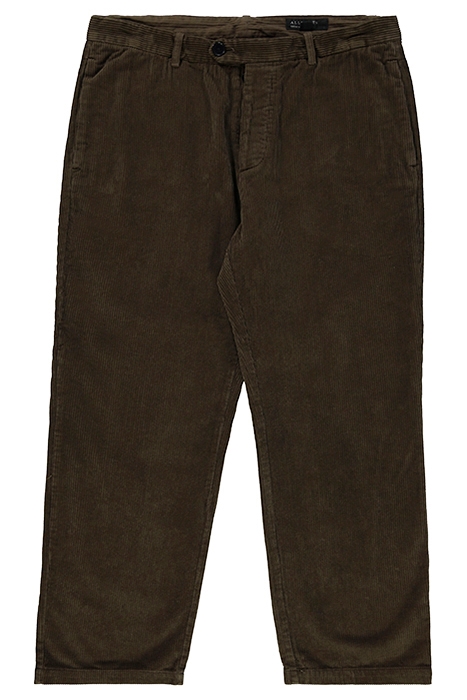 BROOK TROUSER PEAT KHAKI GREEN 1