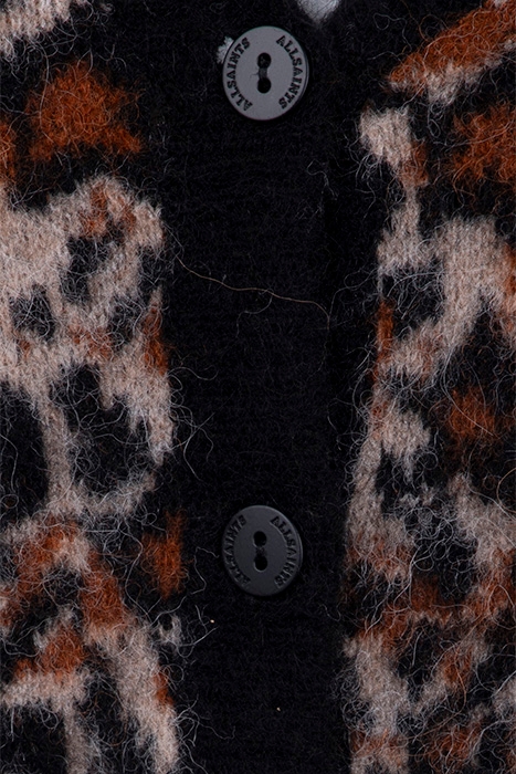 LEOPARD STAR CARDIGA CAMEL MULTI 3