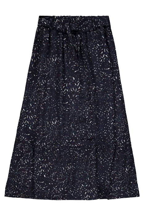 LONG WRAP SKIRT WITH PRINT NIGHT SKY 1