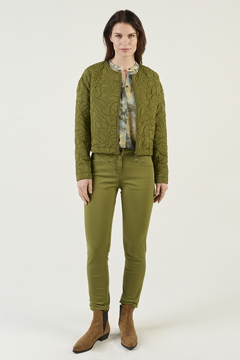 PADDED COAT AVOCADO 2