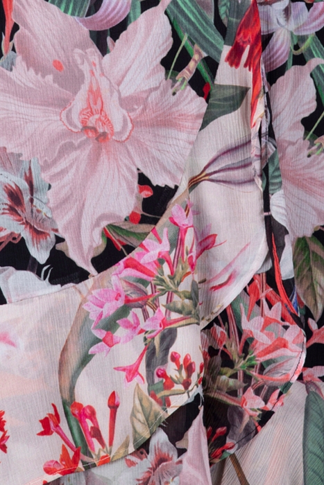 ARI LEONDRA DRESS PEARL WHITE/BLACK 2