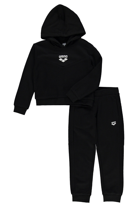 GIRL TRACKSUIT HOODIE A-AFG801W22 BLACK 1