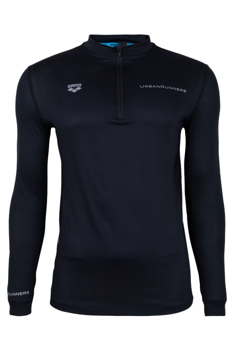 M RUN H/Z LONG SLEEVE UR BLACK UR 1