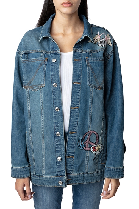 KIOME DENIM ECO BUTTERFLY LIGHT BLUE 1