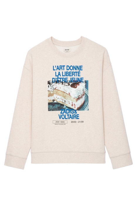 JUDY PHOTOPRINT MOUTH BEIGE CHINE 7