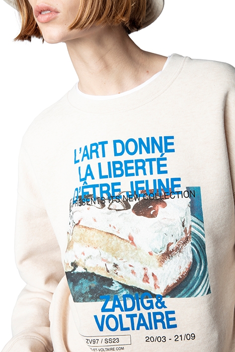 JUDY PHOTOPRINT MOUTH BEIGE CHINE 6