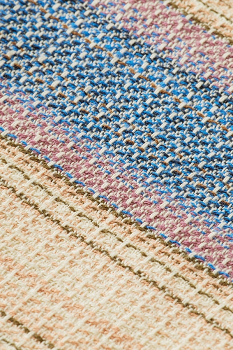 REGULAR-FIT BASKET WEAVE GRADIENT STRIPE SHIRT COMBO A 3