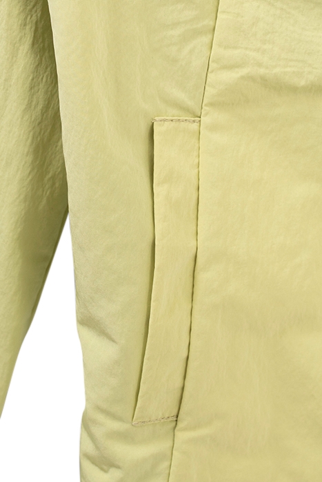 LIME GREEN NYLON WINDCHEATER WITH REFLECTIVE BANDS 5