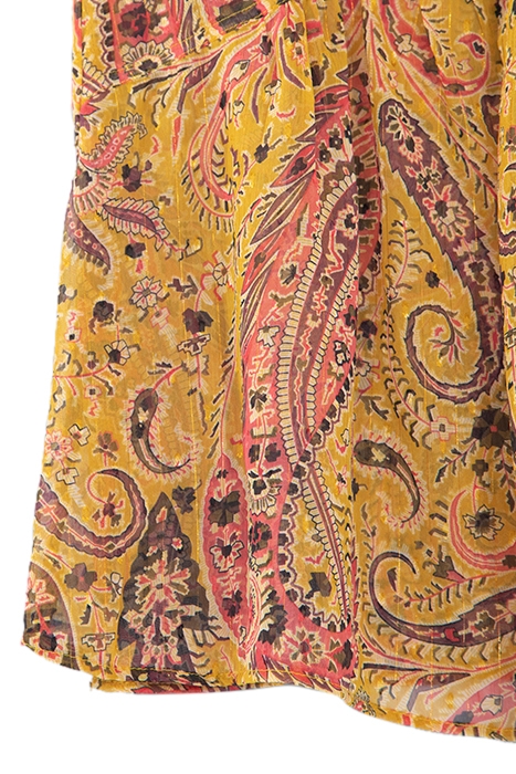 YELLOW PAISLEY SUMMER PRINT TOP 6
