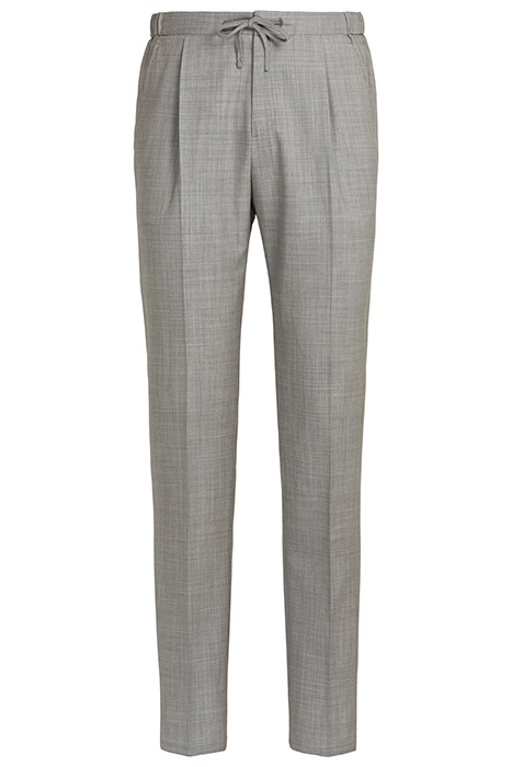 LIGHT GREY DRAWSTRING AMES TROUSERS LIGHT GREY 3