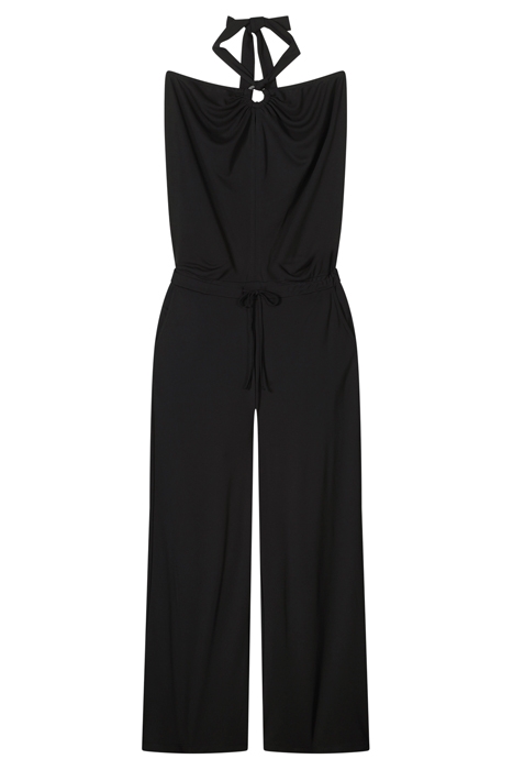 QUINTY: JUMPSUIT CREPE JERSEY BLACK 4