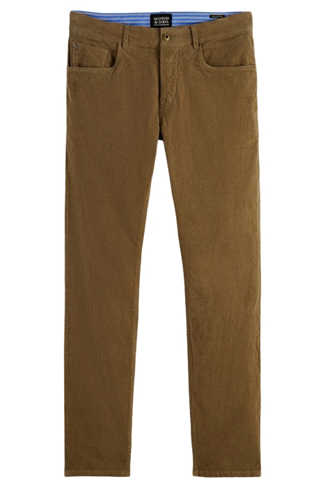 RALSTON - FINE CORDUROY 5-POCKET PANTS KHAKI 1