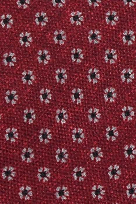 RED FLOWERS TIE 4