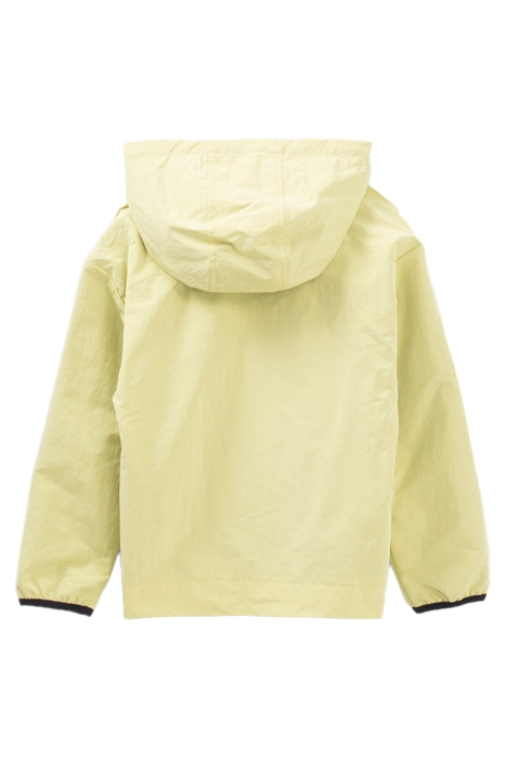 LIME GREEN NYLON WINDCHEATER WITH REFLECTIVE BANDS 2