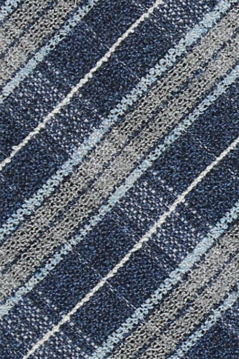 BLUE CHECKED TIE 4