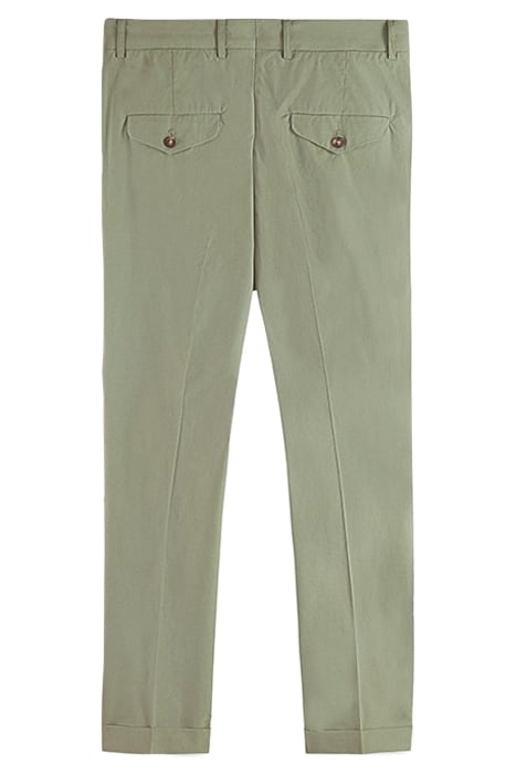 BLAKE- DRESSED POPLIN CHINO ARMY 2