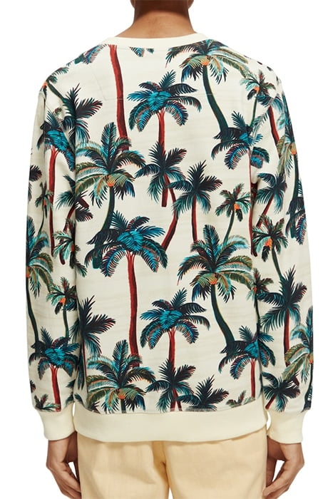 PRINTED SWEATSHIRT OFFWHITE PALMTREES AOP 4