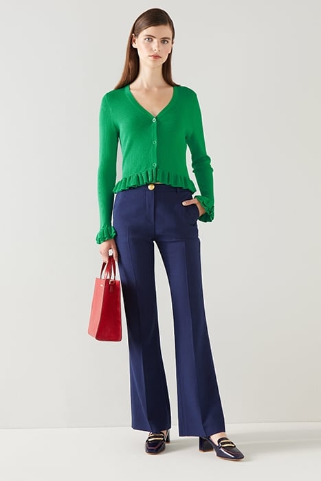 GRACE CARDIGAN EMERALD 1