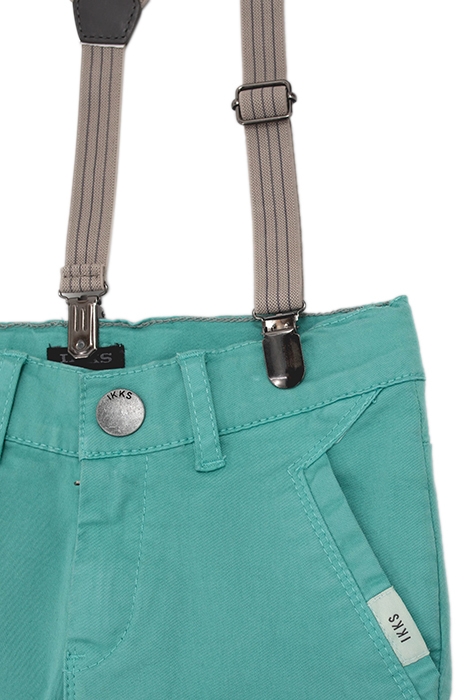 BOYS’ TURQUOISE REDESIGNED CHINO BERMUDAS 8