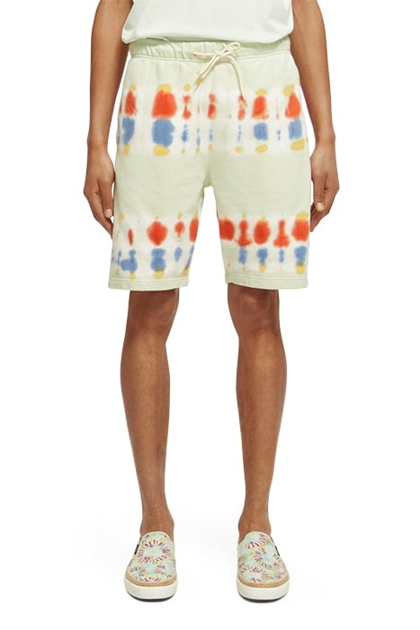 RELAXED TIE-DYE SWEATSHORTS MINT TIE DYE 3