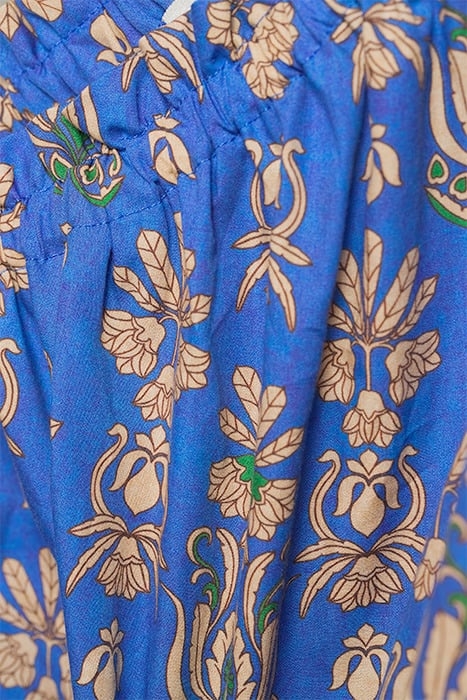 TOP ORNAMENT PRINT AZURE 6