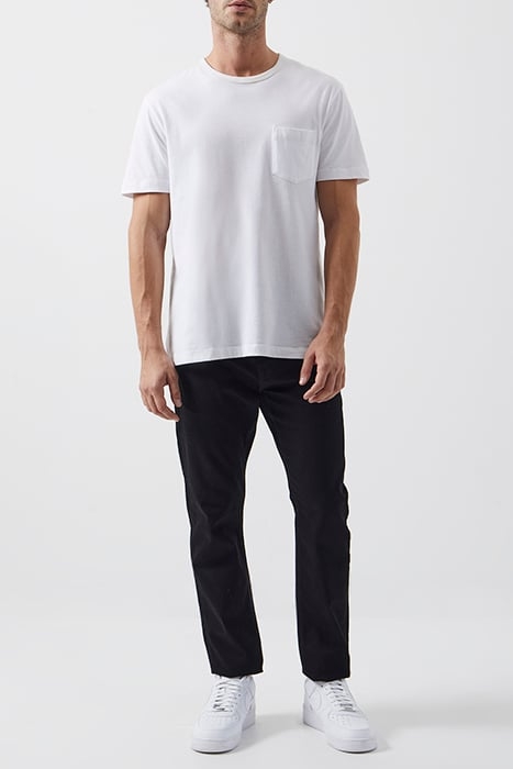 SLIM FIT STRETCH JEANS BLACK SHORT 2