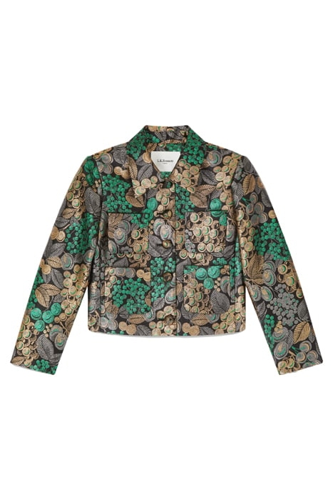 CHARLOTTE CROPPED JACKET MULTICOLOR 4