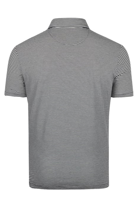 STRIPE JERSEY POLO NAVY 2