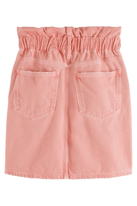 THE BREAK MINI SKIRT - GARMENT DYE COLOURS ROSE PINK 2