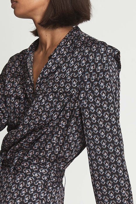 KERRY-NON PRINT FLIPPY MINI DRESS 6