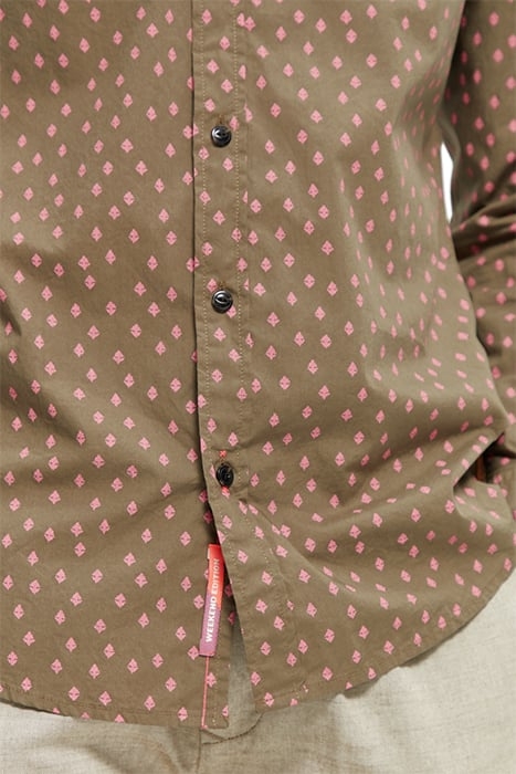 SLIM-FIT ALLOVER PRINTED POPLIN SHIRT COMBO C 6