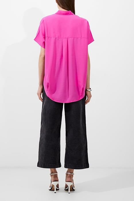S/S CREPE LIGHT POPOVER WILD ROSA 3