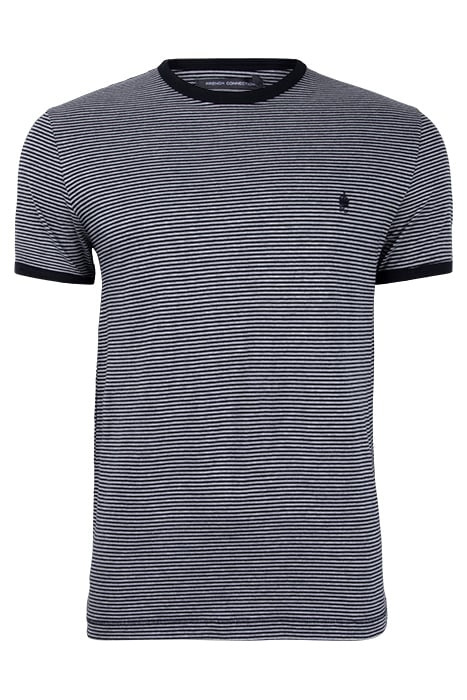 SMALL STRIPE Y/D MARINE / GREY MEL 1