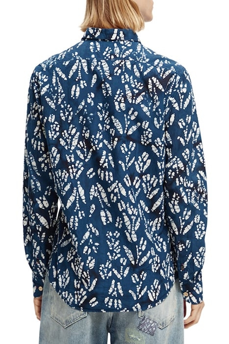 SLIM-FIT ALLOVER PRINTED POPLIN SHIRT COMBO E 3