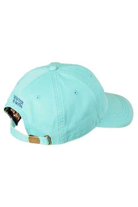 TWILL CAP WITH LOGO EMBROIDERY SMASH MINT 2