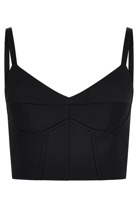 LOLA CORSET SOLID JET BLACK TOP 5
