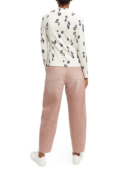 ALL-OVER PRINT SLIM-FIT LONG SLEEVE T-SHIRT TULIPS 5