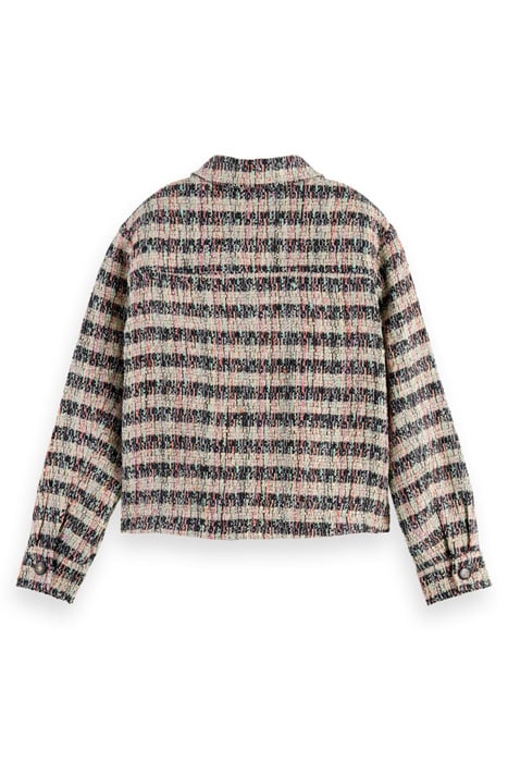 JACKET IN SPECIAL TWEED FABRIC COMBO T 2